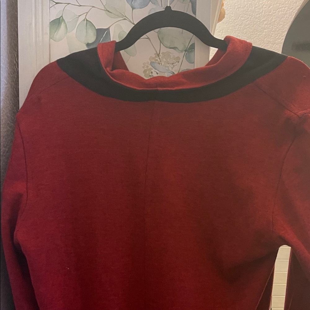 NWT Parsley & Sage Red and Black Tunic - Picture 8 of 9